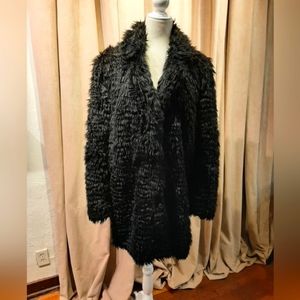 Forever 21 faux fur coat